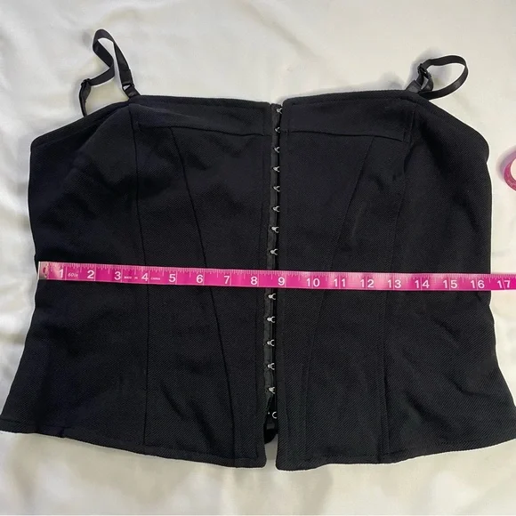 Venezia Stretch Corset Hook and Eye Top - Picture 9 of 12